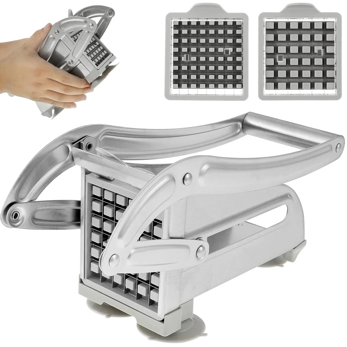 Stainless Steel Manual Potato Cutter (French Fries & Chips Slicer)