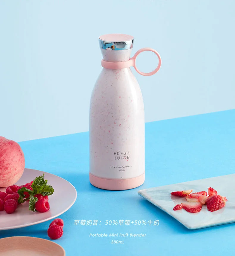 Portable Electric Juicer Blender (USB Mini Juice Maker)