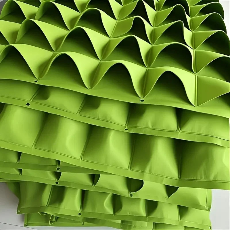 18-Pocket Vertical Wall Planter for Herbs & Vegetables