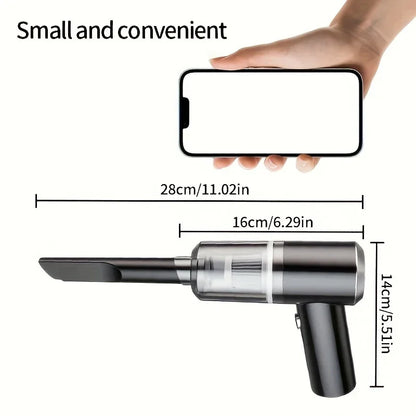 Wireless Car Vacuum Cleaner with Strong Suction (Wet & Dry)