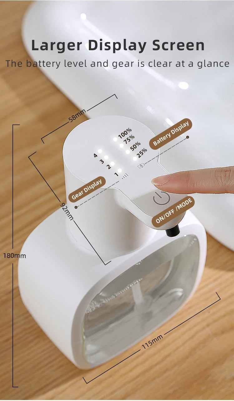 Automatic Foam Soap Dispenser (Wall Mounted, 500ml)