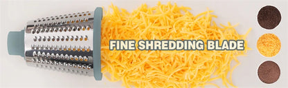 3-in-1 Rotary Cheese Grater & Vegetable Slicer (Manual)