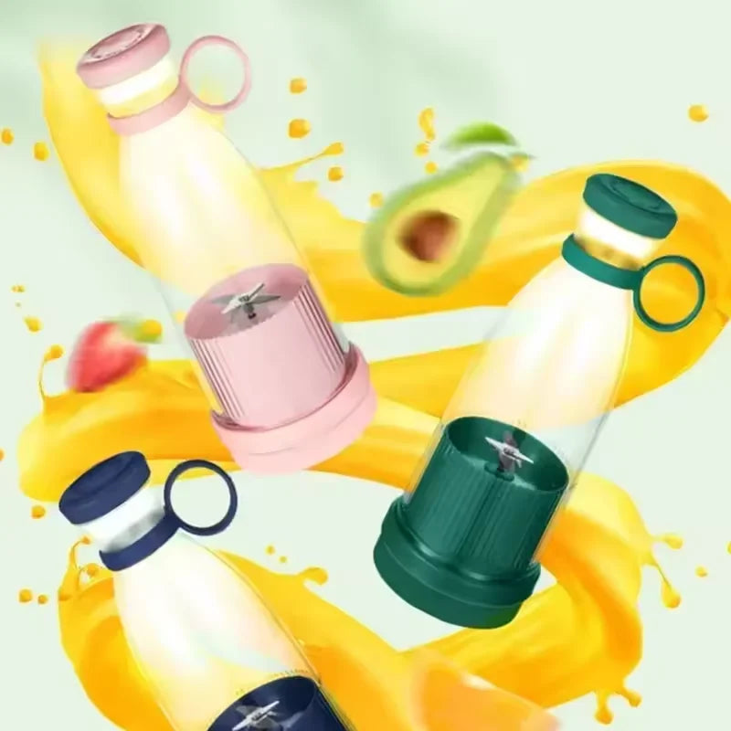 Mini Electric Juicer Cup with 6 Blades (USB Portable Blender)