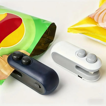 Mini Rechargeable Heat Bag Sealer (2-in-1 Clip & Cutter)
