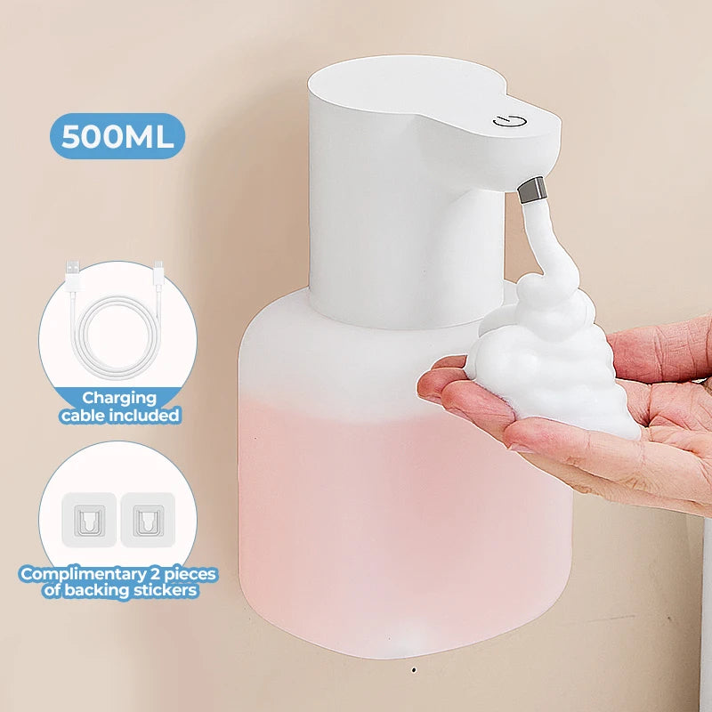 Automatic Foam Soap Dispenser (Wall Mounted, 500ml)