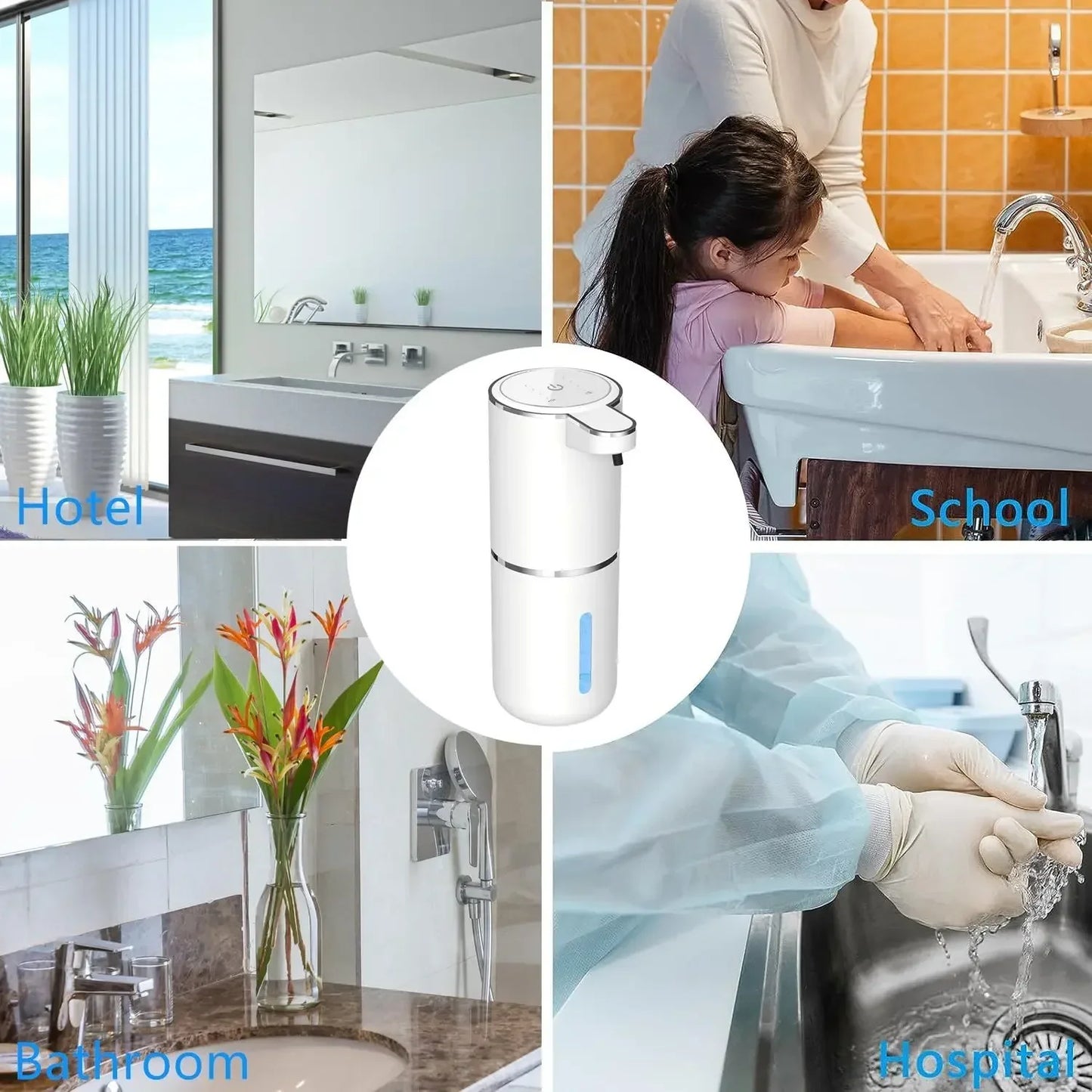 Automatic Touchless Soap Dispenser (USB Rechargeable)
