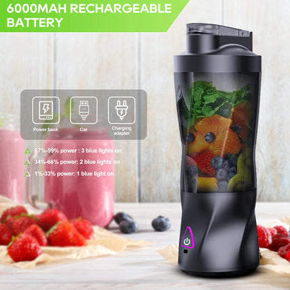 Portable Electric Juicer & Blender Cup (USB Rechargeable)