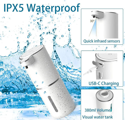 Automatic Touchless Soap Dispenser (USB Rechargeable)