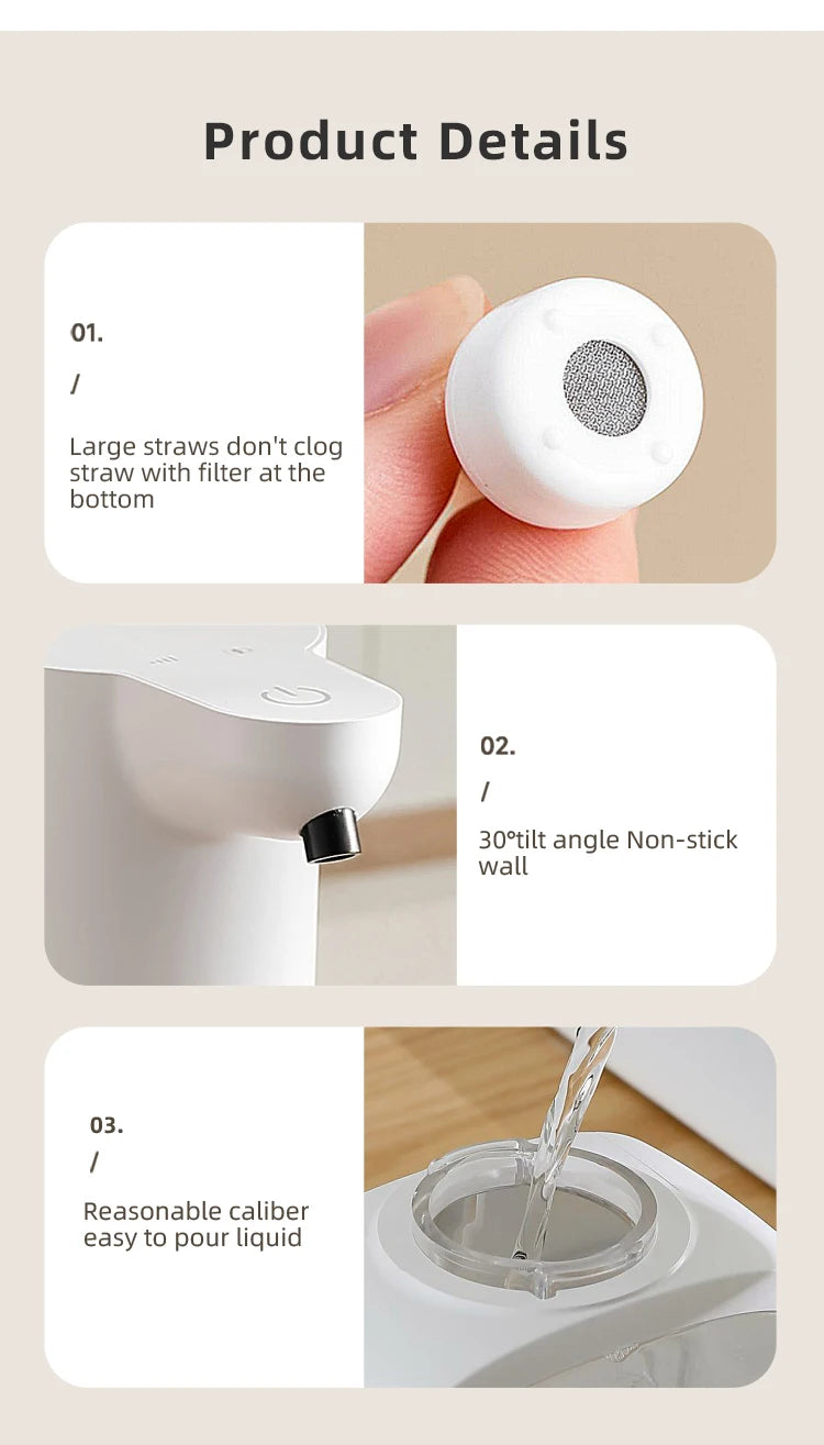 Automatic Foam Soap Dispenser (Wall Mounted, 500ml)