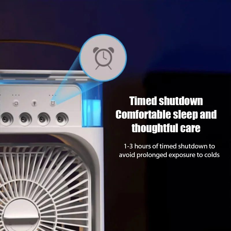 Portable 3-in-1 Mist Cooling Fan