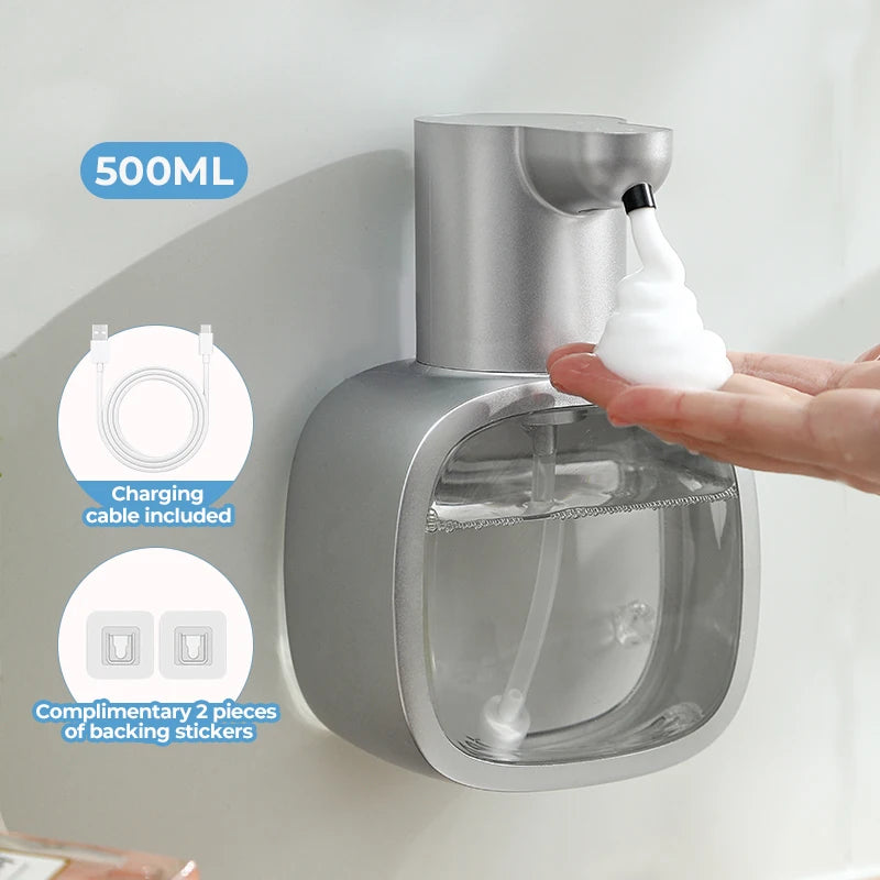 Automatic Foam Soap Dispenser (Wall Mounted, 500ml)